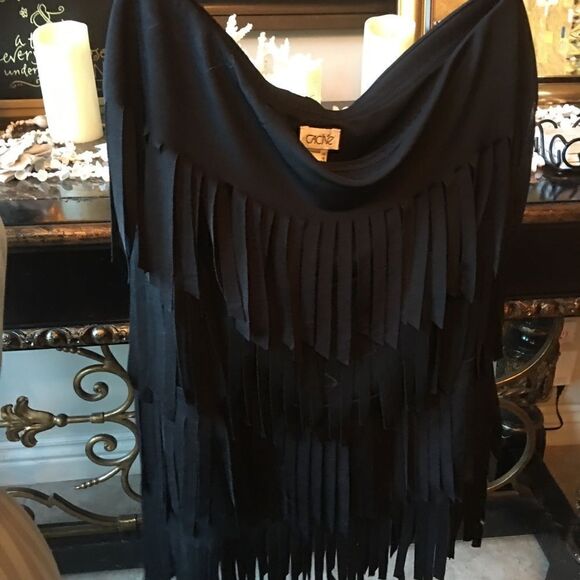 🎃- Cache Fringe Skirt - Picture 6 of 8